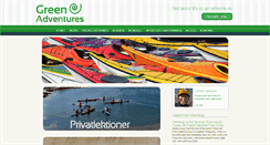 Desktop Screenshot of greenadventures.se